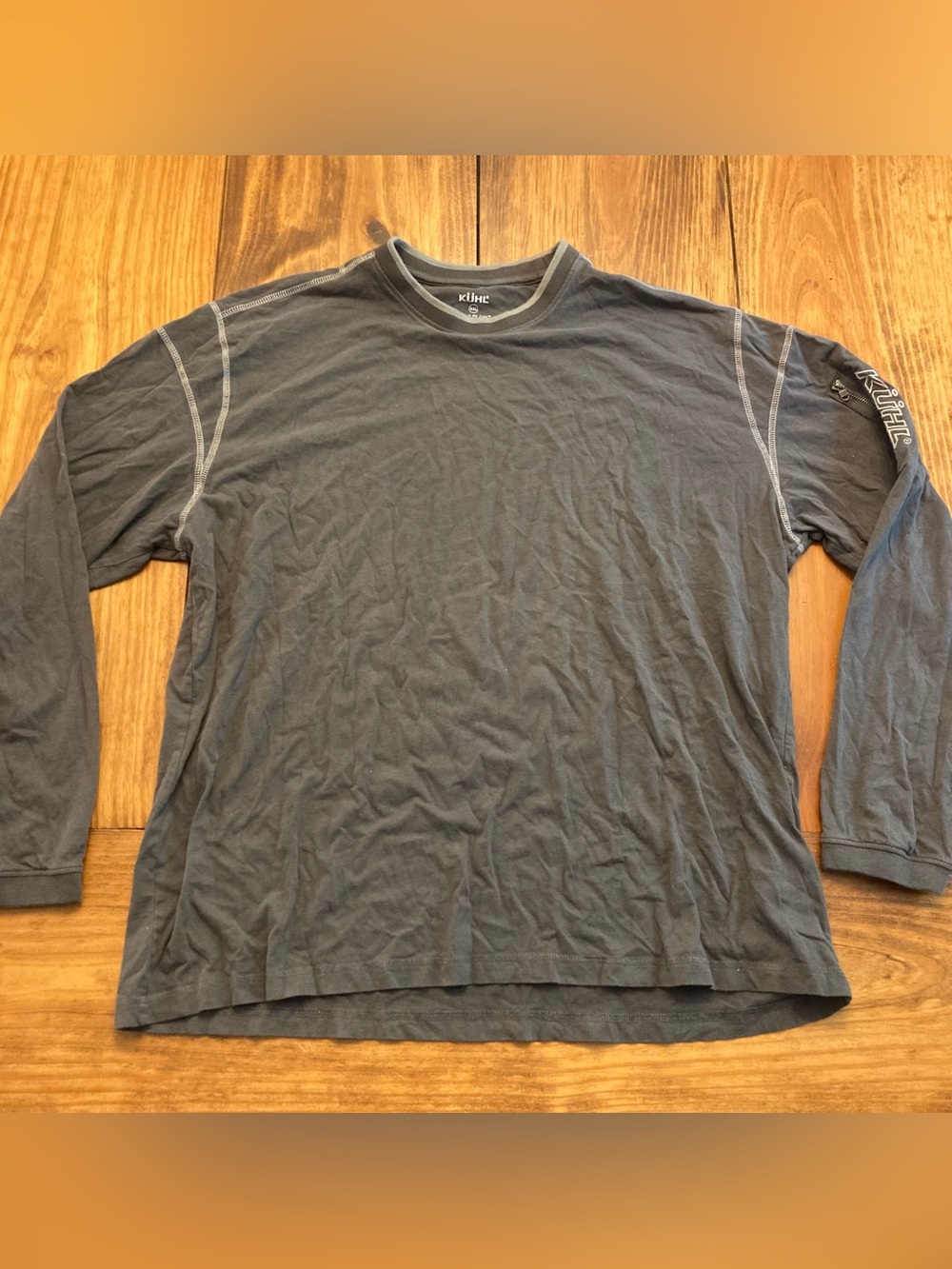 Kuhl Kommando Crew Long Sleeve Organic Cotton Wildfibre Pullover EUC